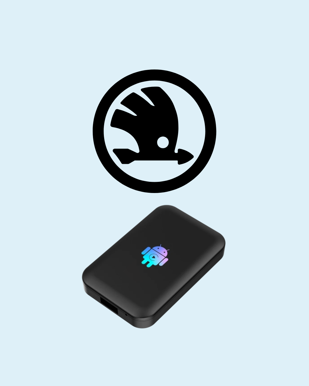 AI mediabox voor Skoda