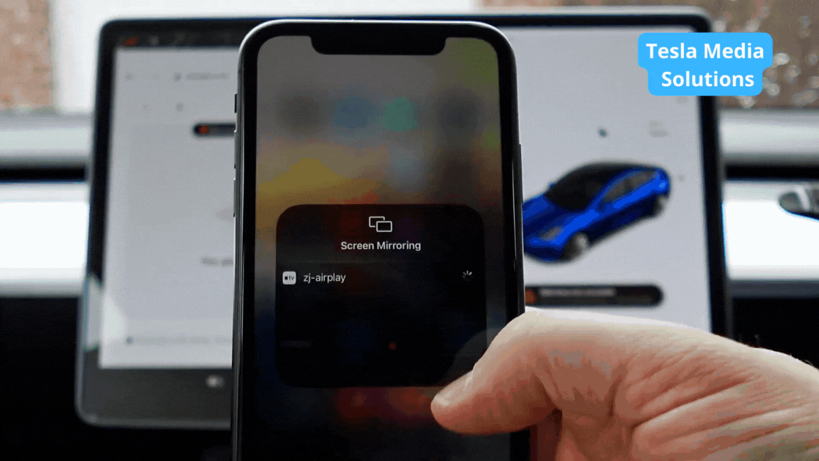 Carplay mediabox voor TESLA