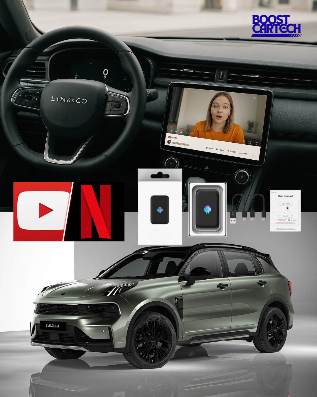 AI mediabox voor Lynk & Co