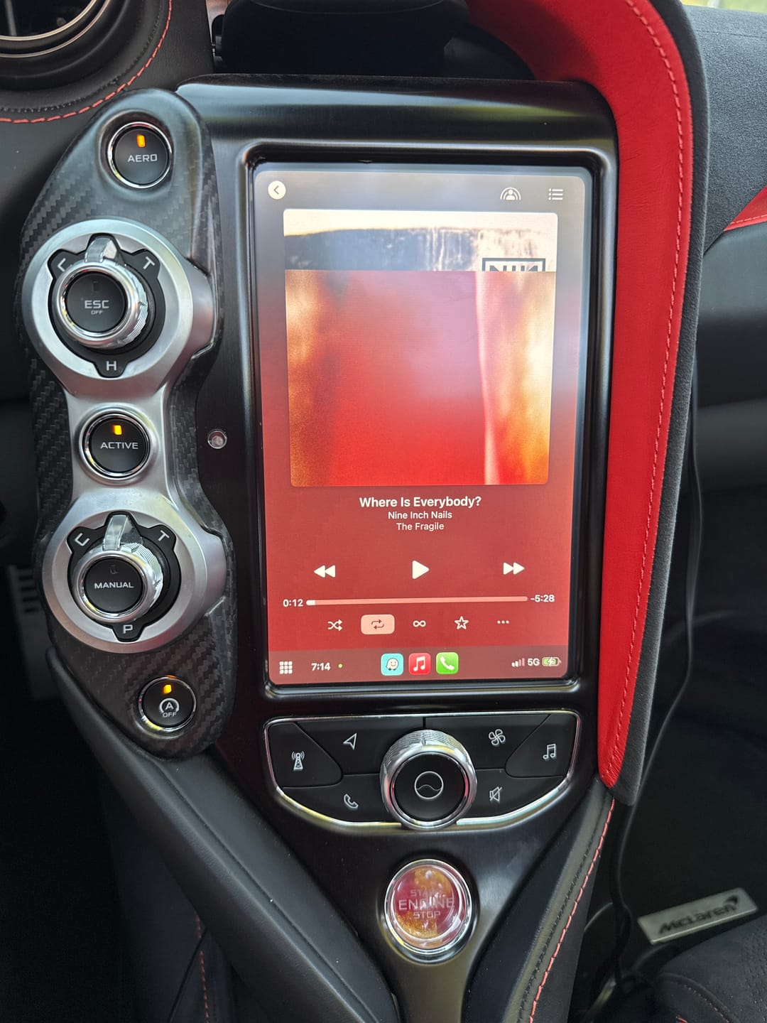 Carplay/Android Auto-module voor McLaren