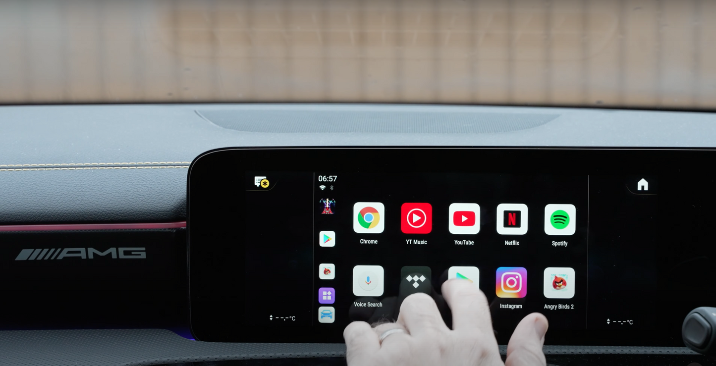 AI mediabox voor Mercedes