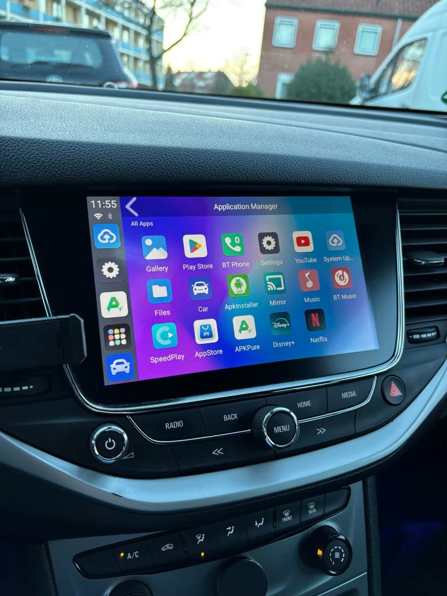 AI mediabox voor Opel