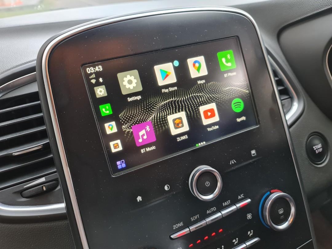 AI mediabox voor Renault